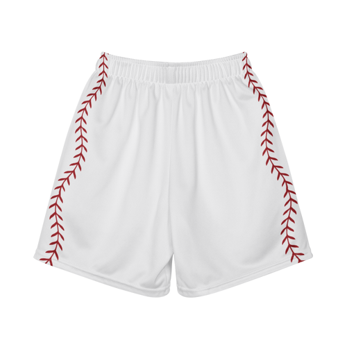 Bear Seams Wild Youth Shorts - White - Back