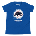 Bear Seams Wild Youth Tee - True Royal - Front
