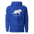 Bulldog Seams Wild Premium Relaxed Hoodie - Team Royal - Front