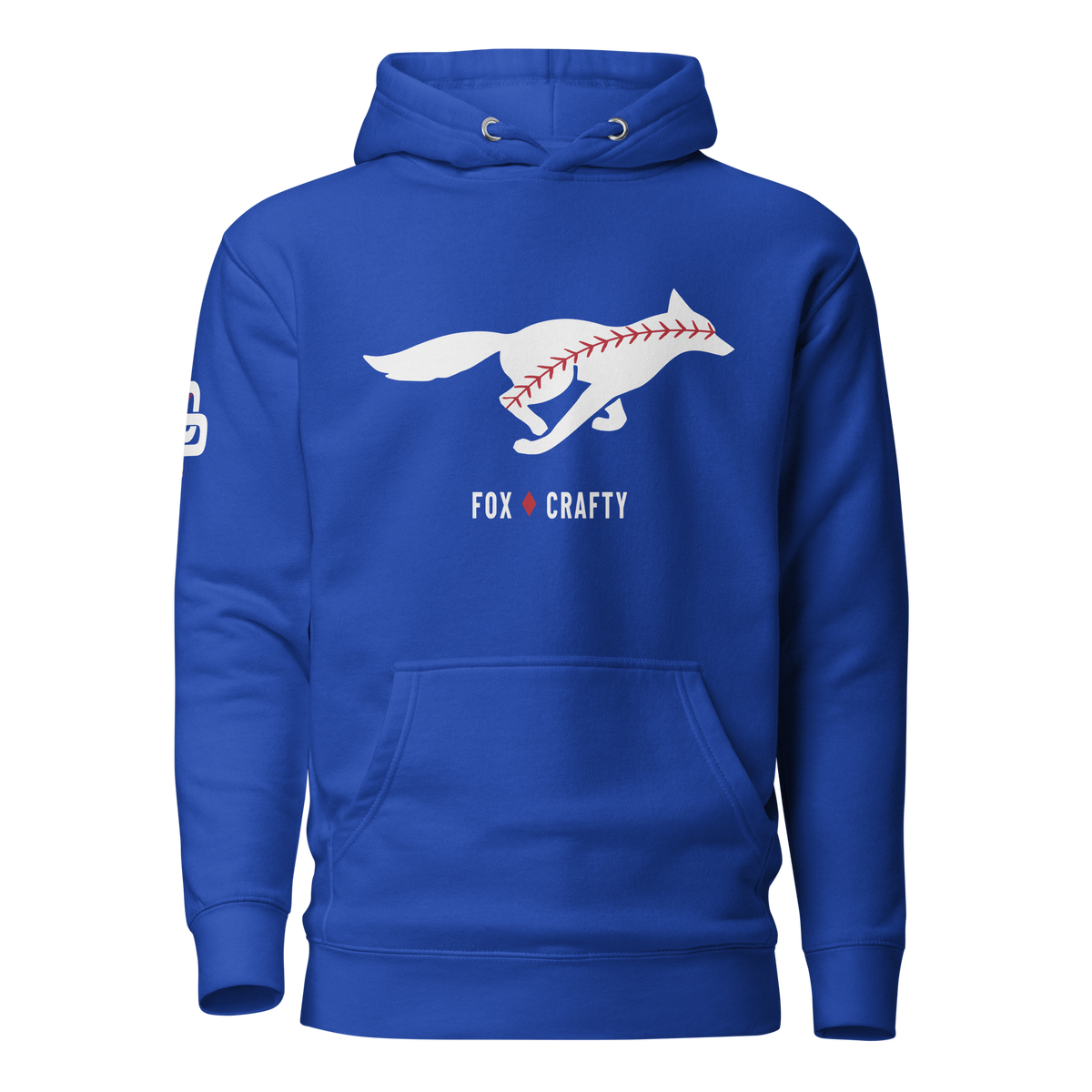 Fox Seams Wild Premium Relaxed Hoodie - Team Royal - Front