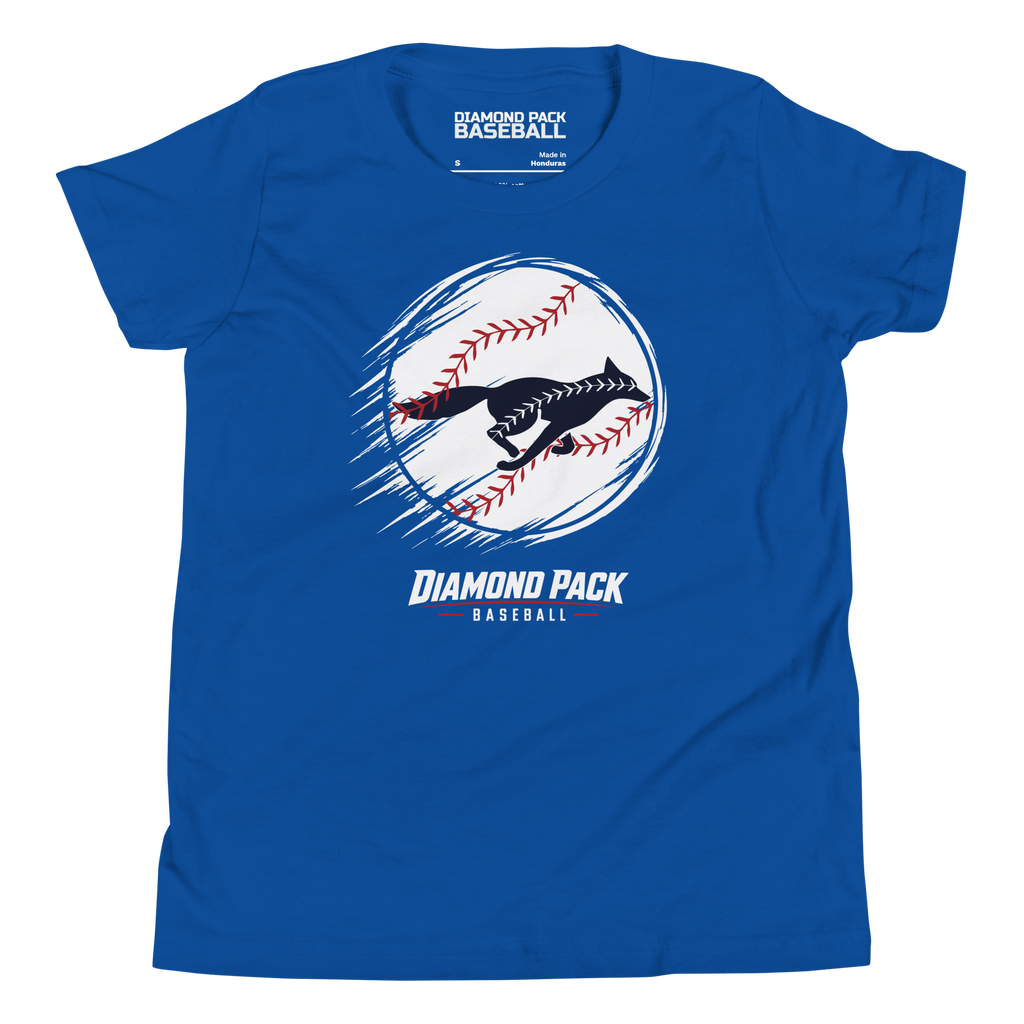 Fox Seams Wild Youth Tee - True Royal - Front