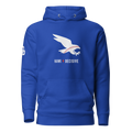 Hawk Seams Wild Premium Relaxed Hoodie - Team Royal - Front