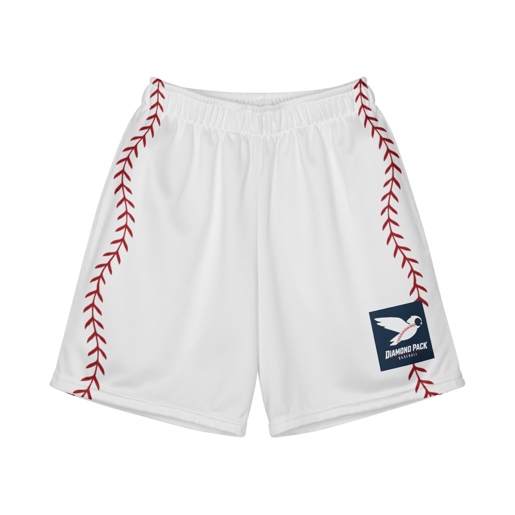 Owl Seams Wild Youth Shorts - White - Front