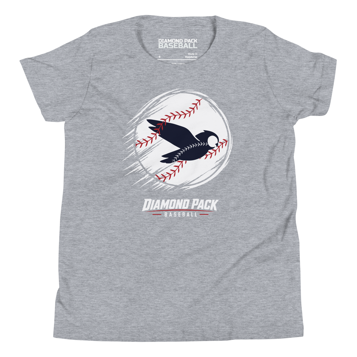 Owl Seams Wild Youth Tee - Athletic Heather - Front