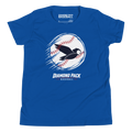 Owl Seams Wild Youth Tee - True Royal - Front