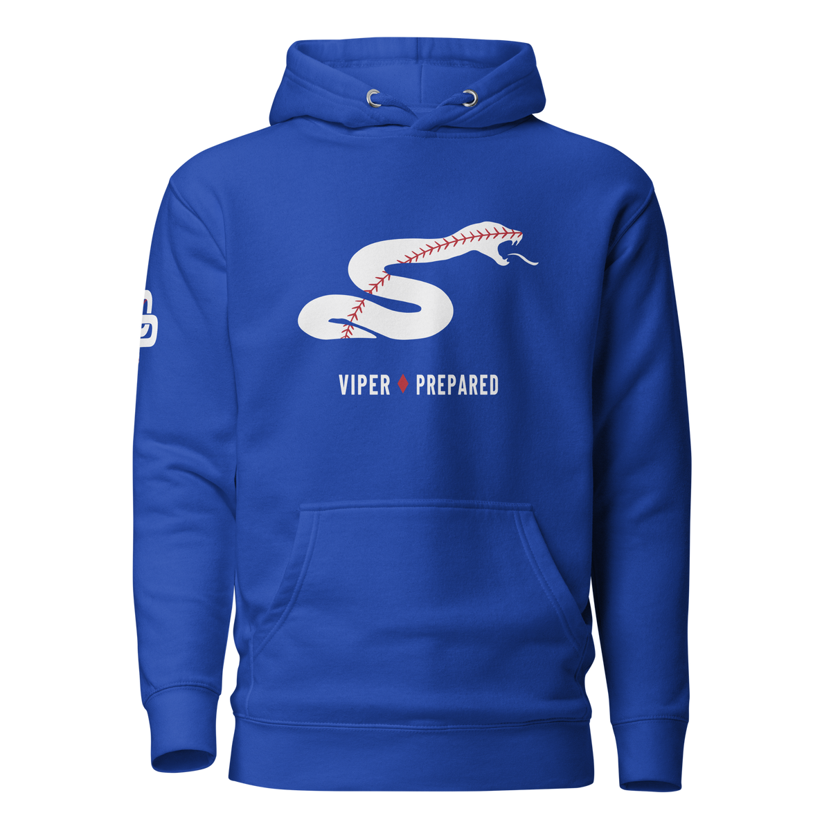 Viper Seams Wild Premium Relaxed Hoodie - Team Royal - Front