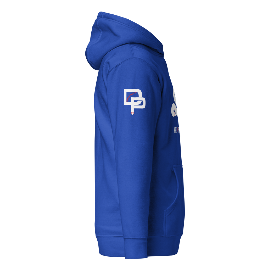 Viper Seams Wild Premium Relaxed Hoodie - Team Royal - Side