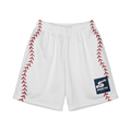 Viper Seams Wild Youth Shorts - White - Front