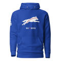Wolf Seams Wild Premium Relaxed Hoodie - Team Royal - Front